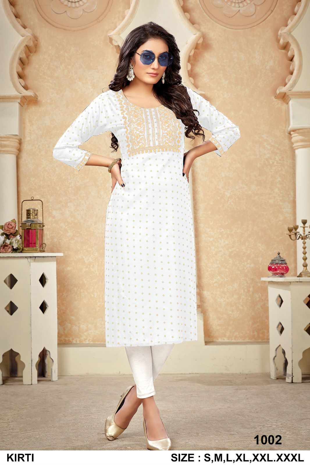 Kirti 1001 Printed Designer Kurtis Catalog
